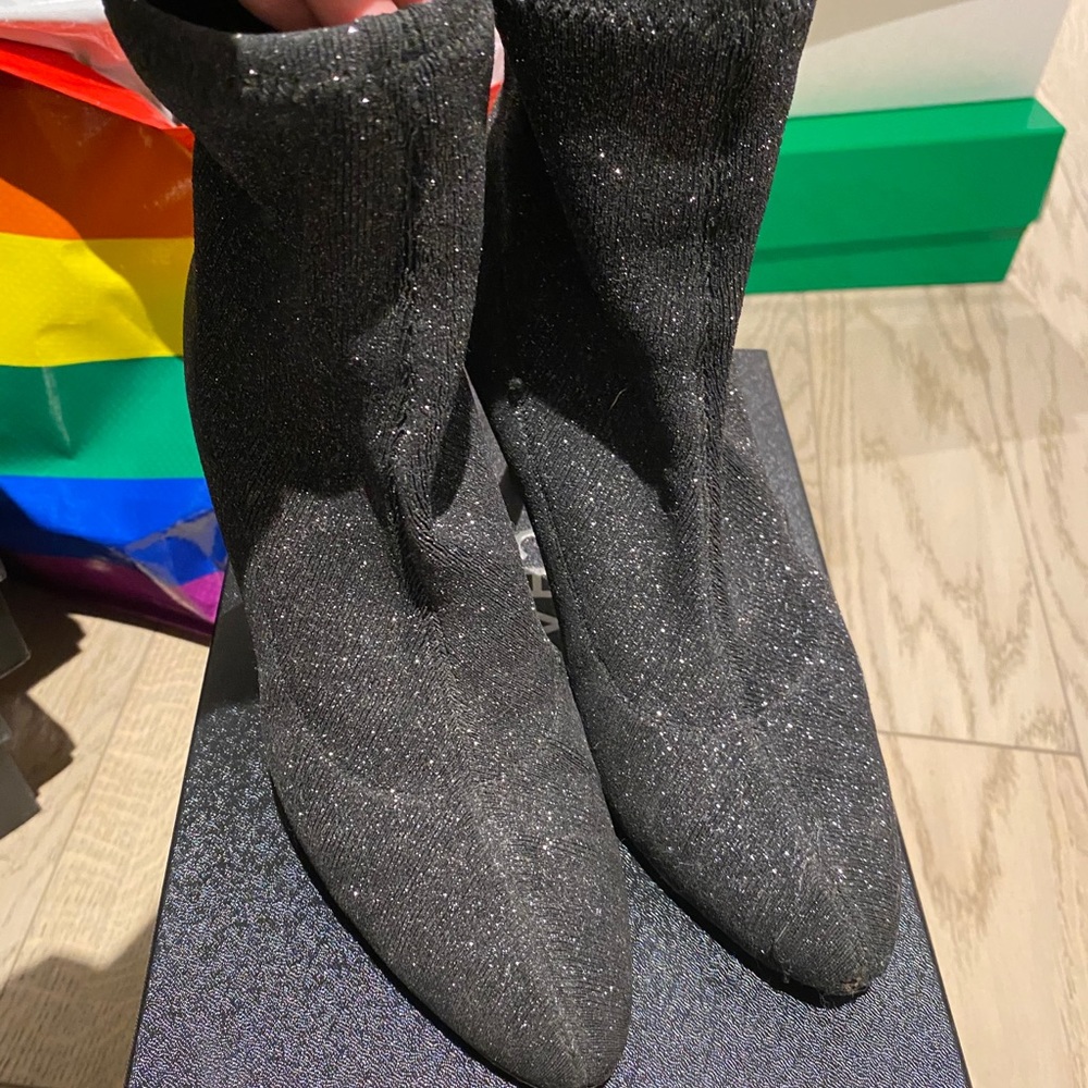 Giuseppe Zanotti Celeste Glitter Sock Boots